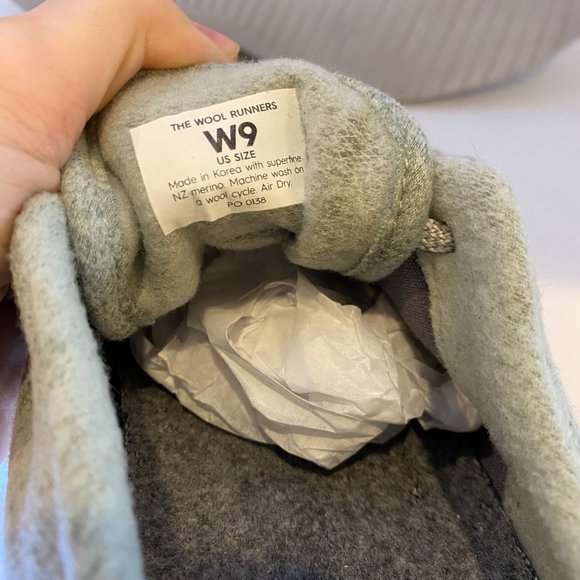 Allbirds Merino Wool Runners Lace Sneakers Kotare Mint Green - Picture 7 of 7